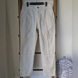 Brunello Cucinelli Men's Cream Casual Lightweight Chino Pants - Size 48 ITL/FR